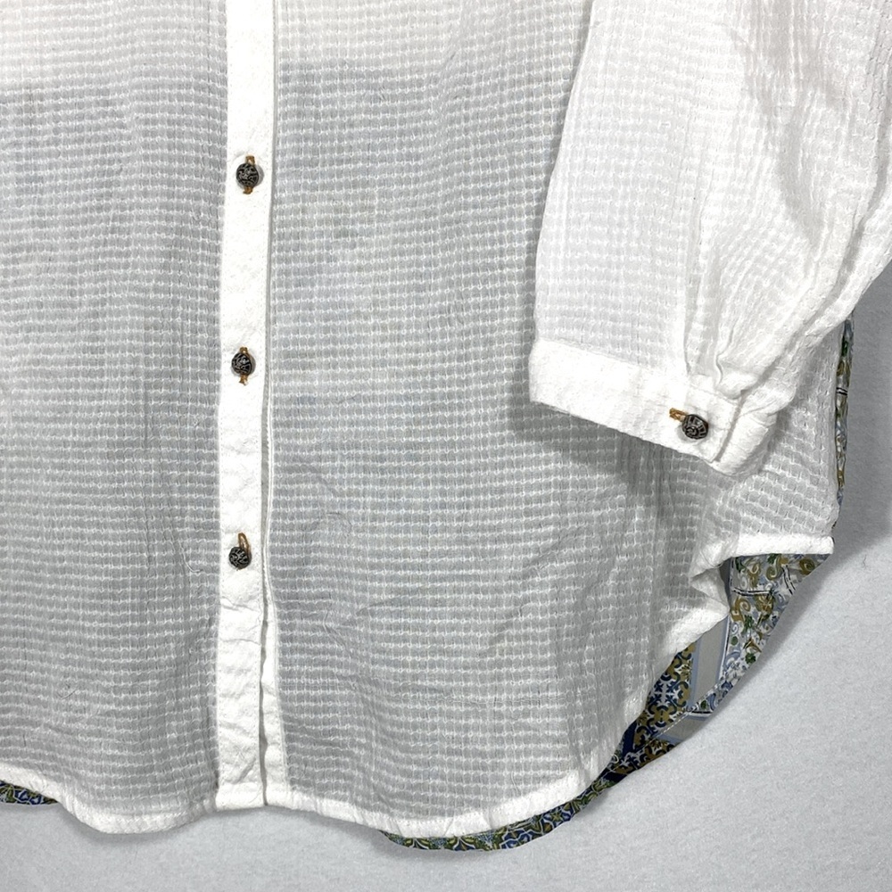 Soft Surroundings Button Down Blouse with detaile… - image 7